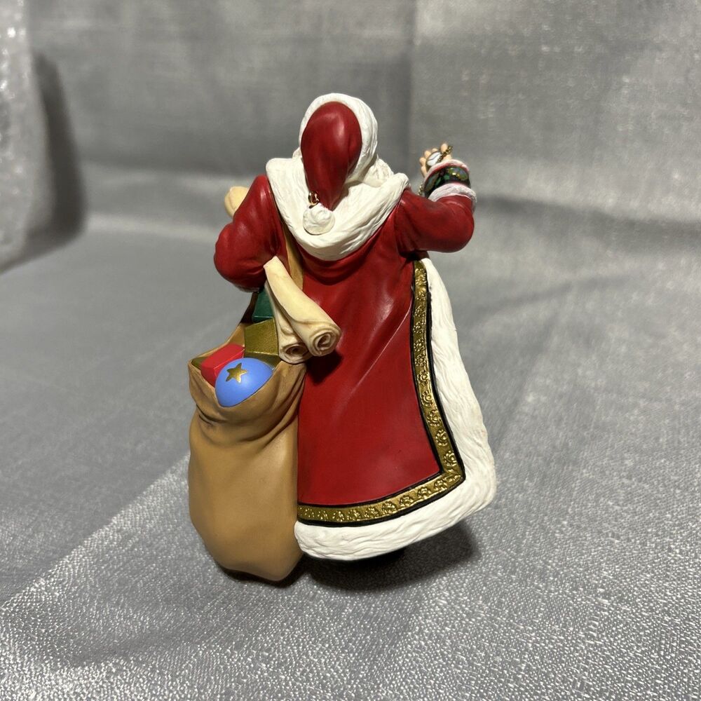 Hallmark Keepsake Christmas Tree Ornament Santa Claus Set Vintage 2001‎ - Picture 4 of 11
